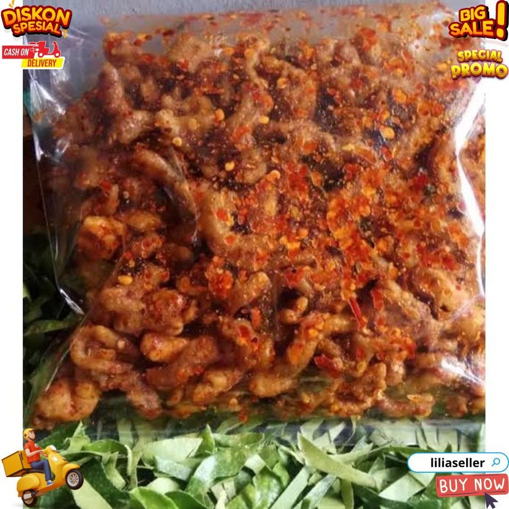 

Usus Crispy Pedas Daun Jeruk 500Gr Murah D Terlaris