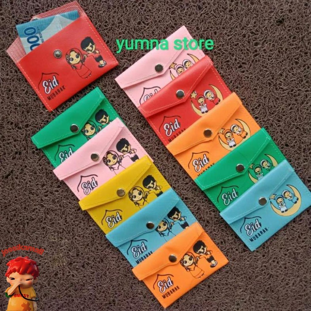 

12Pcs Amplop Lebaran Kecil Mini Angpao Lebaran Imut Murah