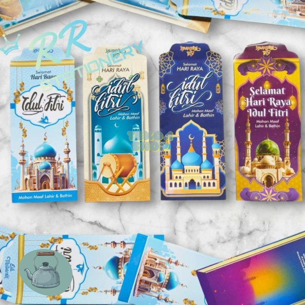 

Angpao, Ampau, Amplop Lebaran Motif Mesjid Ukuran Besar Isi 50 Promo