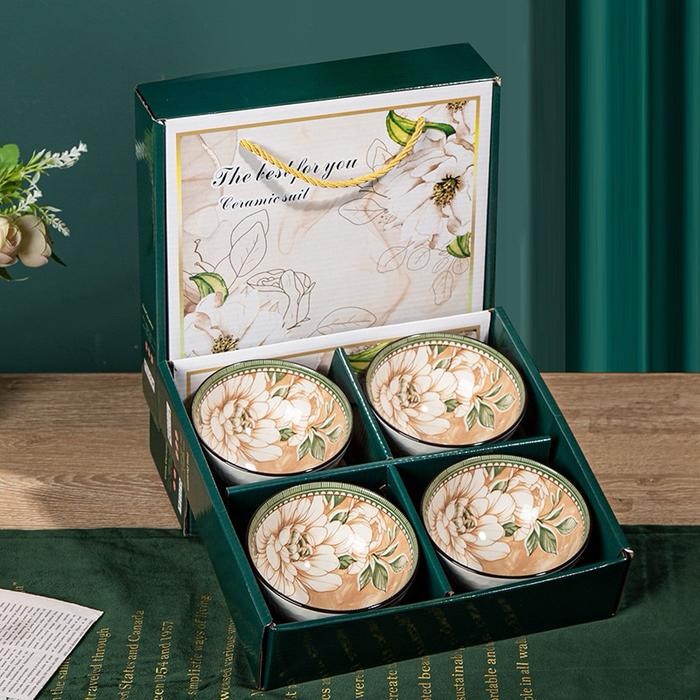 

New! HAMPERS LEBARAN IDUL FITRI SOUVENIR PIRING SET ISI 2 / MANGKOK SET ISI 2 ATAU 4 MANGKOK KERAMIK / MANGKOK JEPANG MANGKOK SUP HADIAH SOUVENIR LEBARAN MANGKOK RAMADAN IDUL FITRI - CAMELIA ISI 4 Lebaran