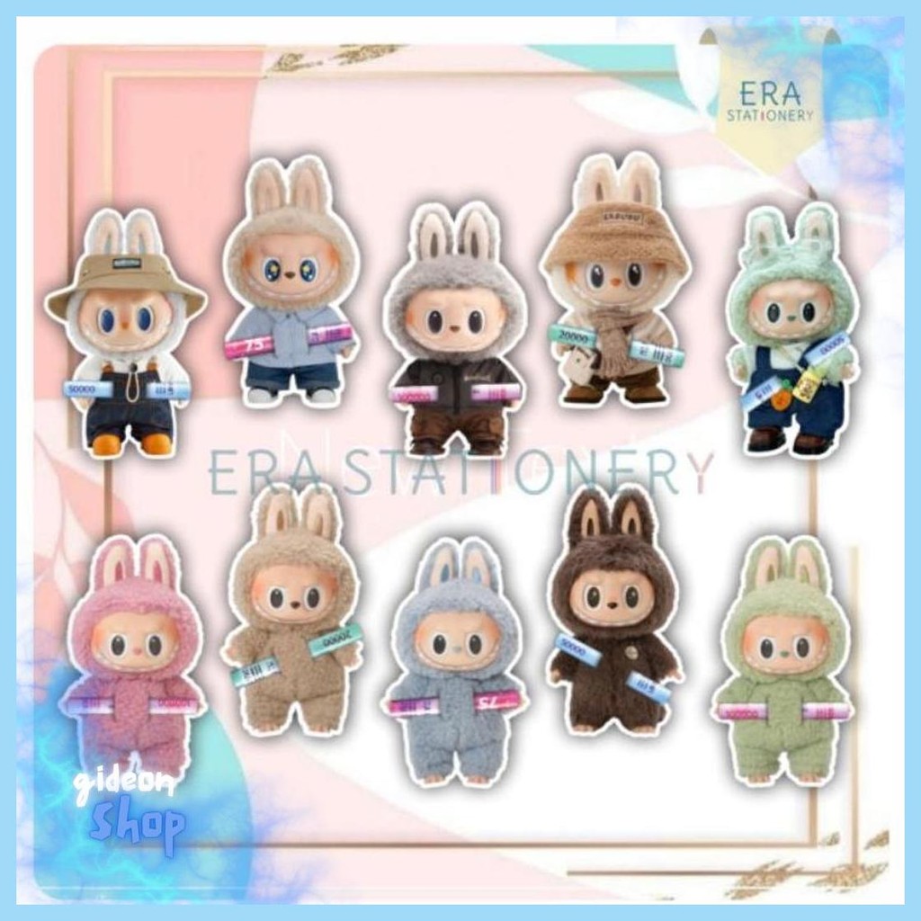 

(30Pcs) Amplop Lebaran Karakter Labubu 2025 3D Amplop Lebaran Uang Slip Angpao Lebaran Idul Fitri Amplop Thr Promo