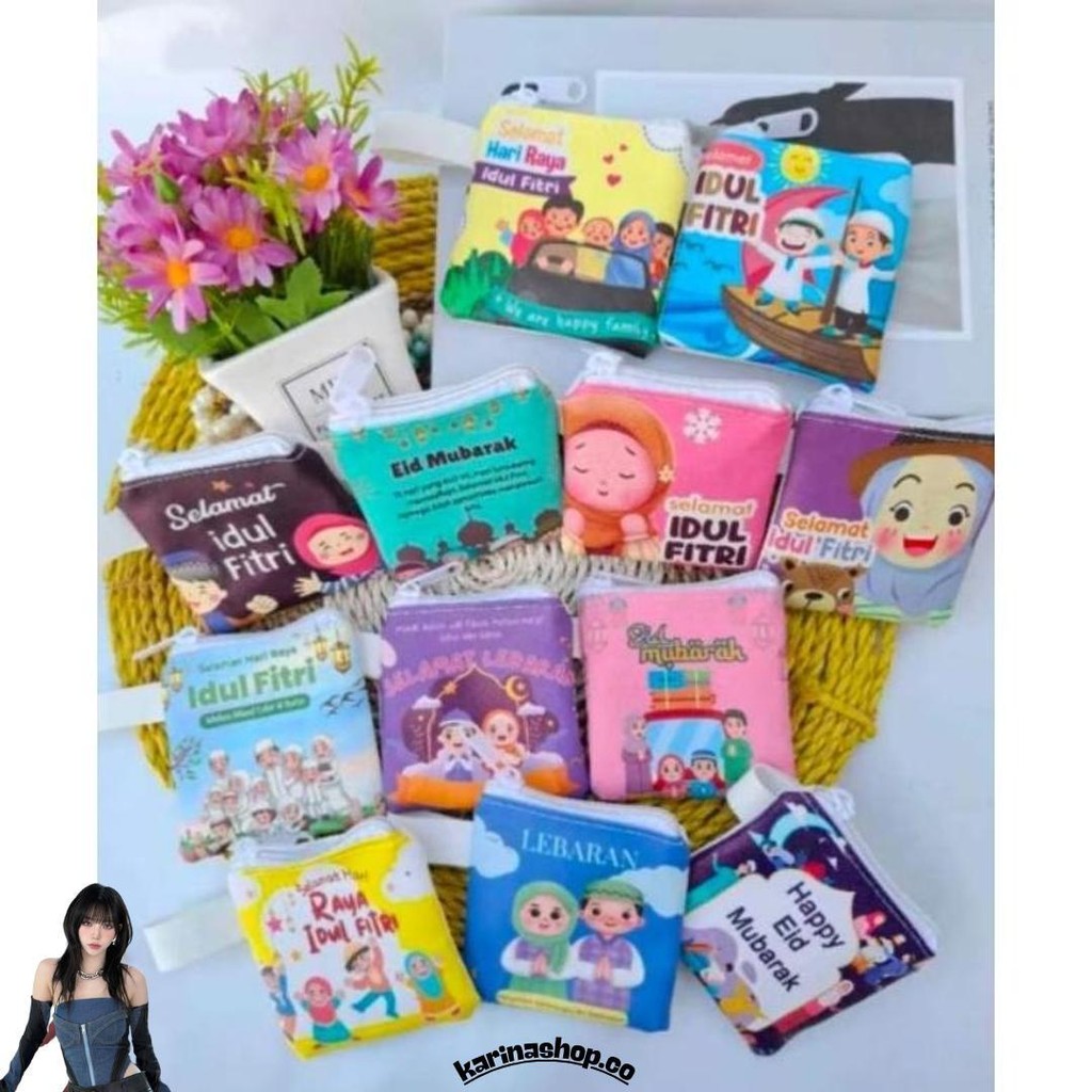 

(Isi 36Pcs) Dompet Angpao /Amplop Resleting Lebaran Idul Fitri Printing Murah