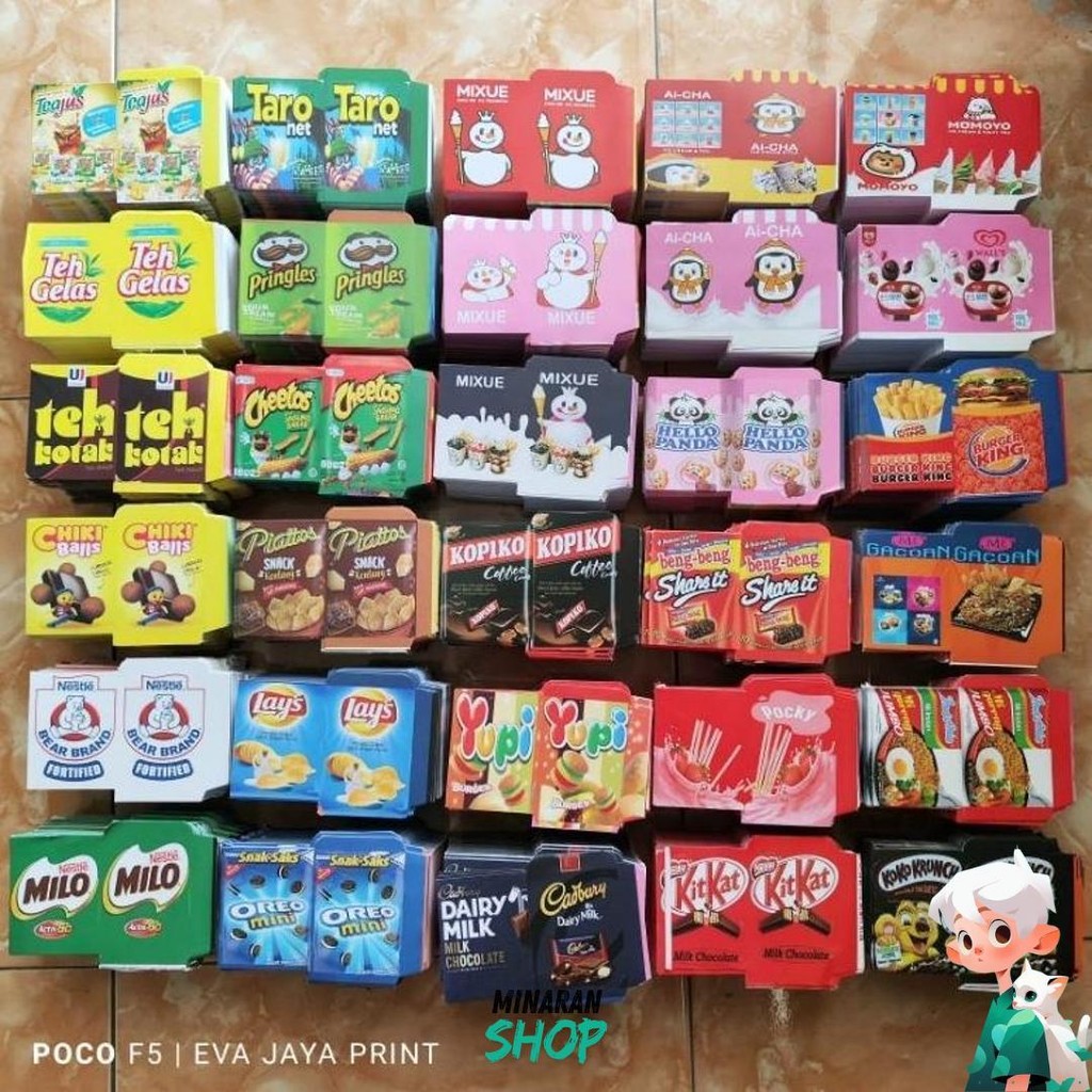 

1000 Lembar Amplop Lebaran Snack Plesetan Kecil Sale