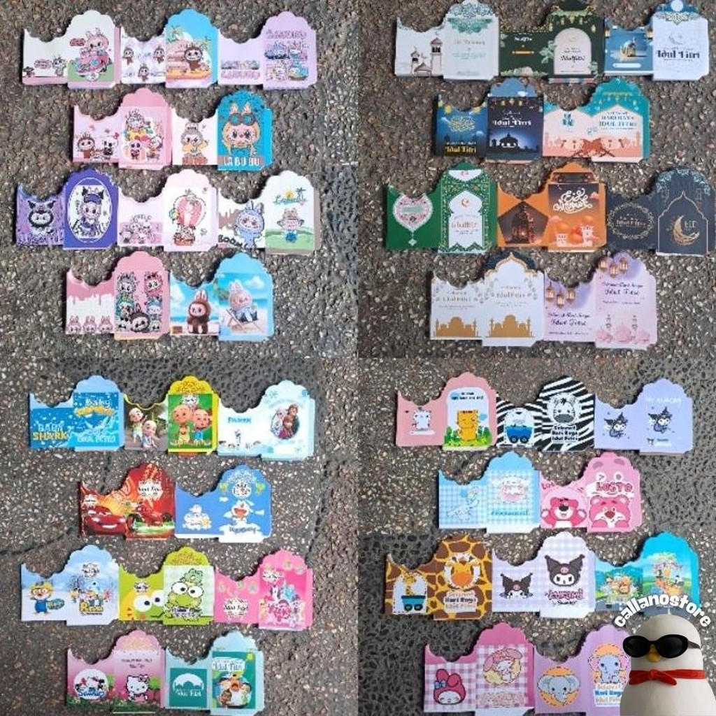 

1000 Lembar Amplop Lebaran Medium Terlaris // Amplop Lebaran // Amplop Unik Murah