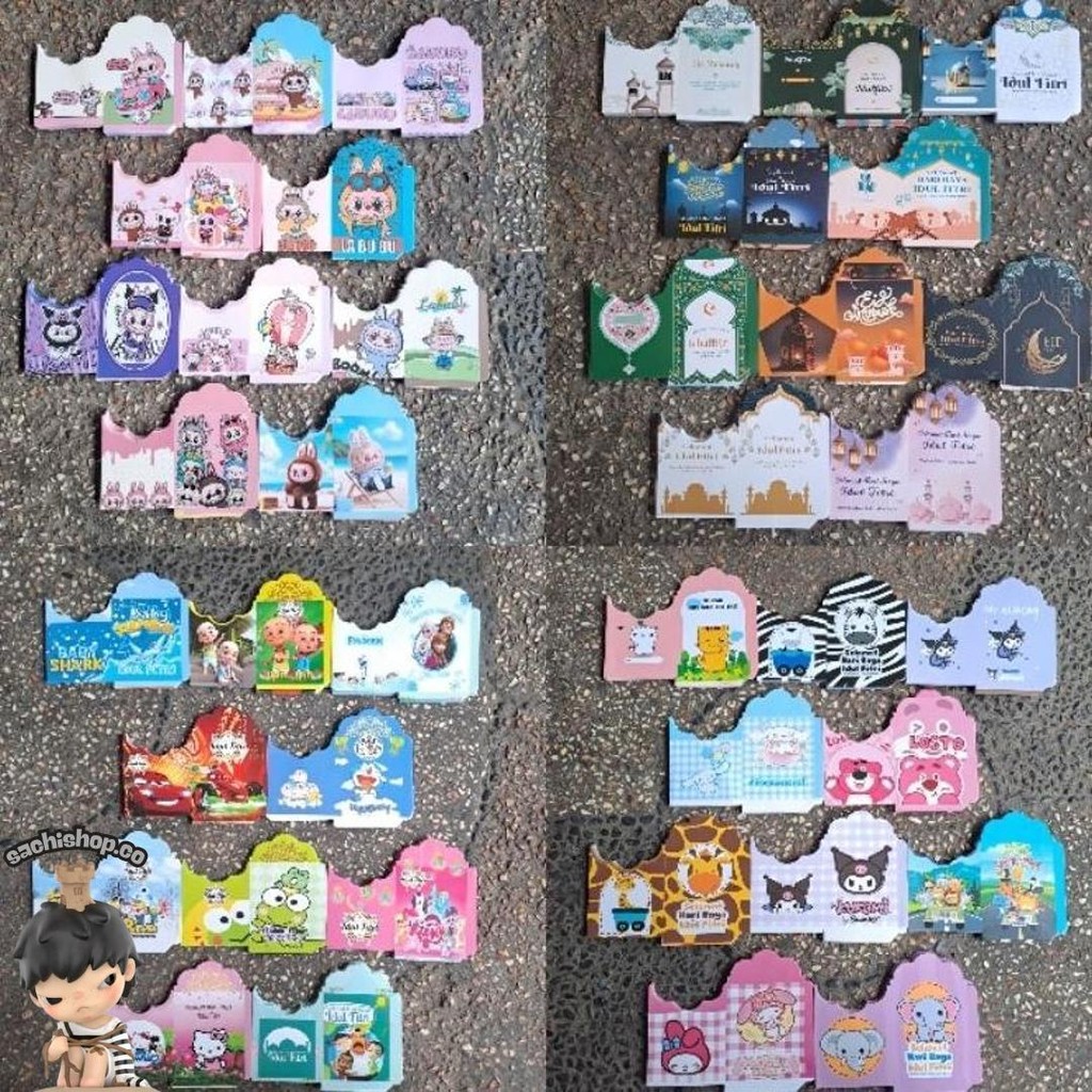 

1000 Lembar Amplop Lebaran Medium Terlaris // Amplop Lebaran // Amplop Unik Cod