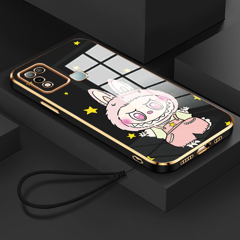 Casing Hp Untuk Infinix Hot 9 Play Hot 10 Play Hot 11 Play Case Casing tali lapisan Softcase Silikon