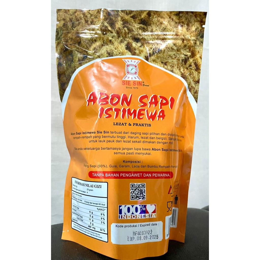 

ABON SAPI ISTIMEWA SIE SIN ORIGINAL 250GR