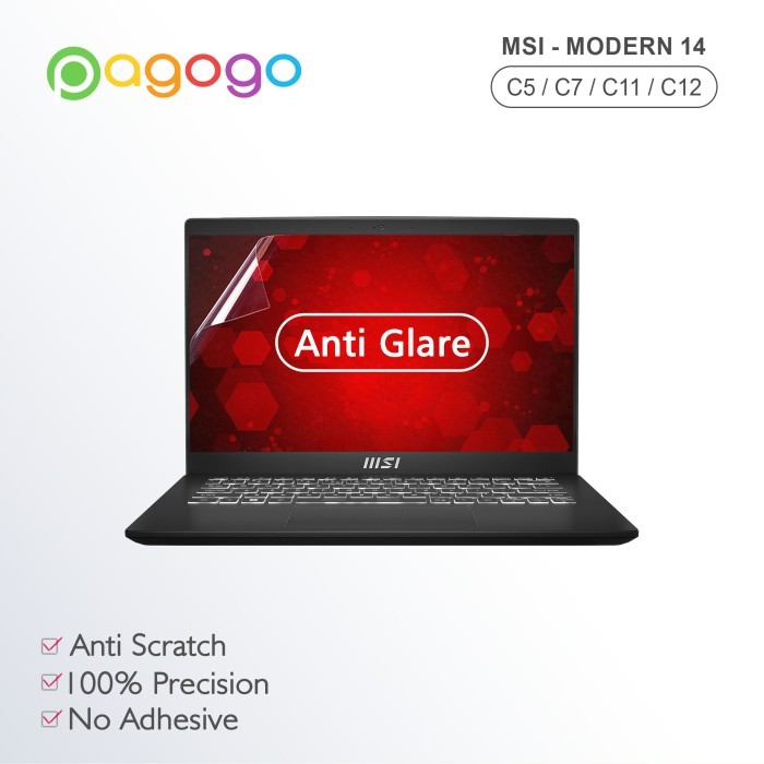 Screen Guard Protector Msi Modern 14 C5M C7M C11M C12M C12MO Matte