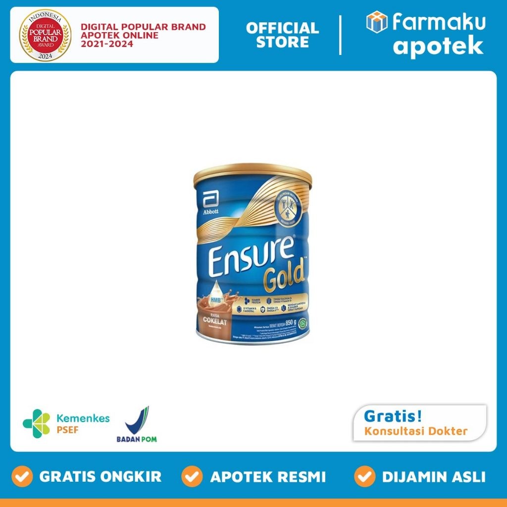 

Ensure Gold Cokelat 850 gr - PSG