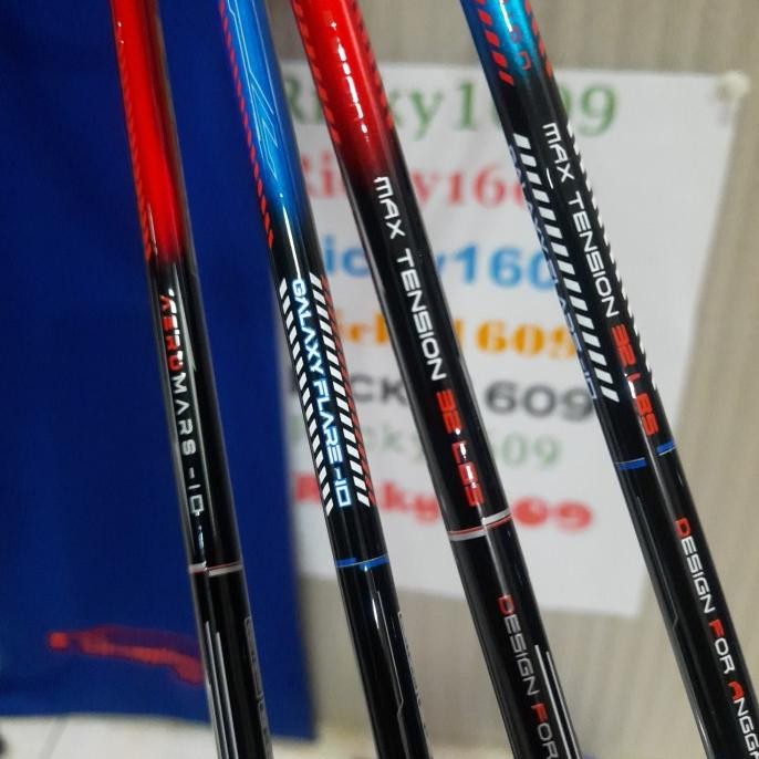 RAKET BADMINTON FELET AEROMARS-10 / FELET GALAXY FLARE-10 (MAX 32 LBS) Terlaris