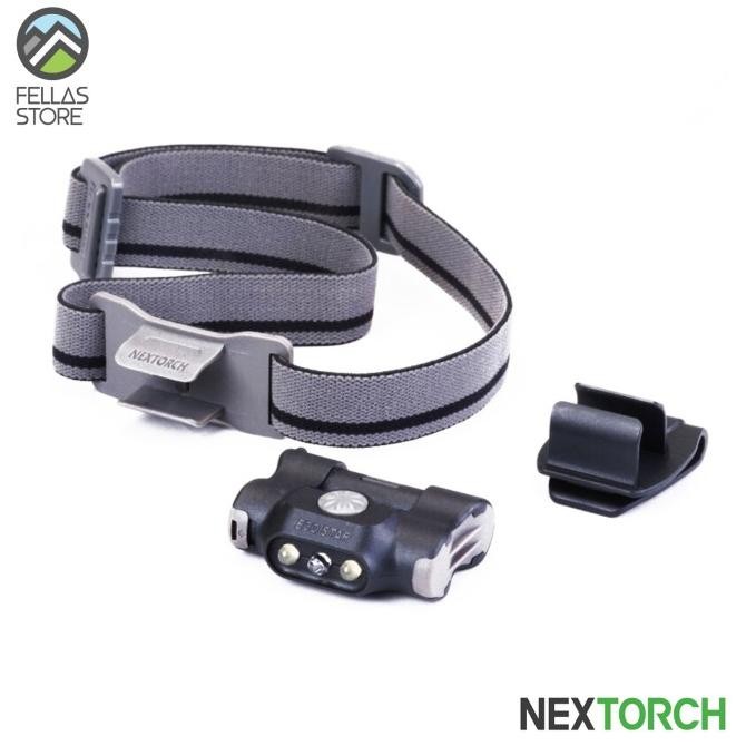 NEXTORCH - ECO STAR LIGHTWEIGHT LED HEADLAMP 48 LUMENS BLACK