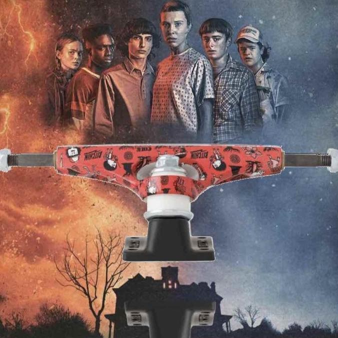 Grosir Truck Skateboard Krux K5 Stranger Things - Code Red