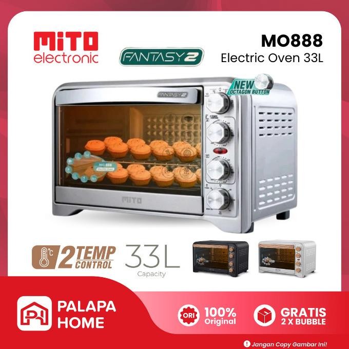 Oven Listrik Mito MO888 MO 888 Fantasy 2 33 Liter Open Mitochiba [terbaik]