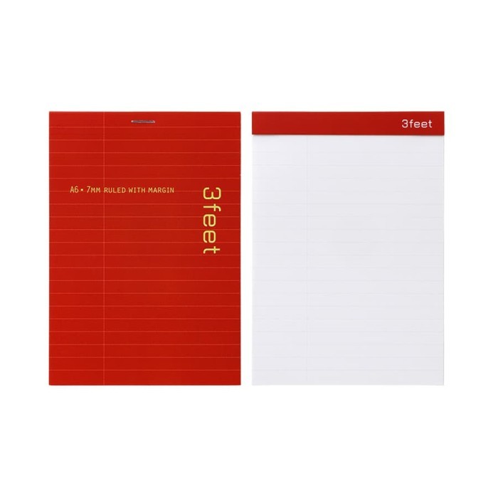 

MARUMAN 3feet Notepad A6 - 7mm Ruled (N763)
