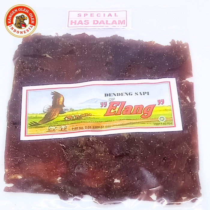 

DENDENG DAGING SAPI KERING HAS DALAM CAP ELANG MANIS KODE 1084