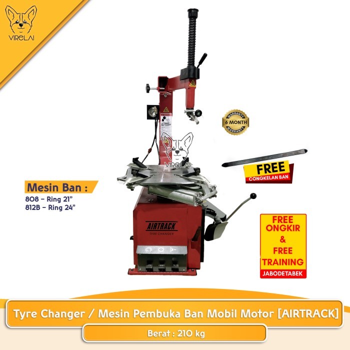 HOT SALE Tyre Changer Mesin Pembuka Ban Mobil Motor [Airtrack] GARANSI R20-R24