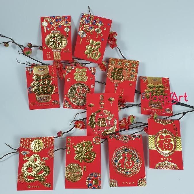 

siap kirim] [Isi 20 Free Mika] ANGPAO IMLEK SHIO NAGA 2024 DRAGON IMLEK