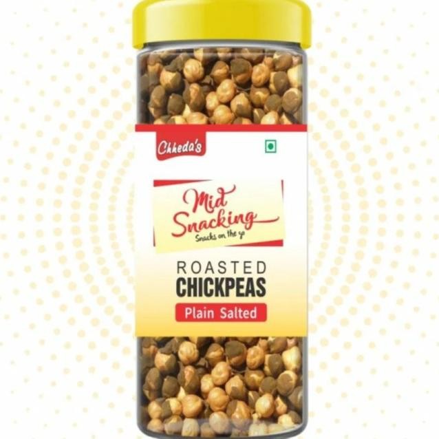 

>>>>>] ROASTED CHICKPEAS(CHANA) PLAIN SALTED CHHEDA'S 200G / Chana Panggang Asin