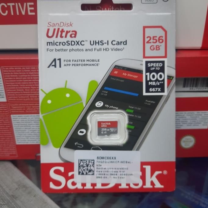 MEMORY CARD 256GB SANDISK ULTRA / MEMORY CARD NINTENDO SWITCH 256 GB
