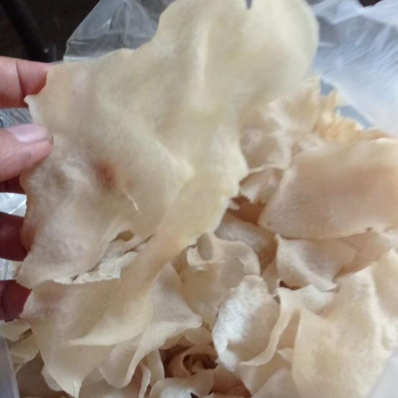 

Krecek Krupuk gadung grade A, mentahan Krupuk Gadung 1kg