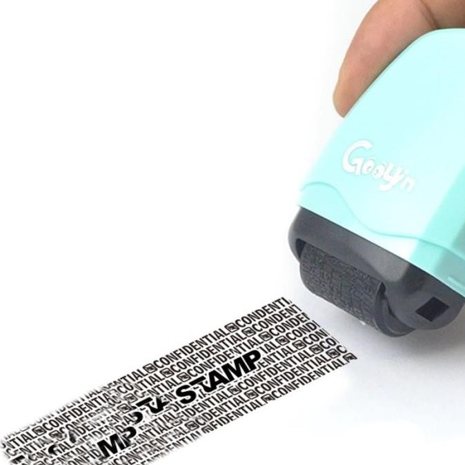 

Sale Mini Stamp Roller Theft Protection Seal Melindungi Data Penting
