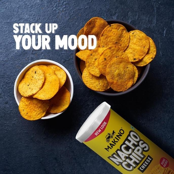 

:0:0:0] NACHO CHIPS CHEESE MAKINO 107G / Snack Jagung