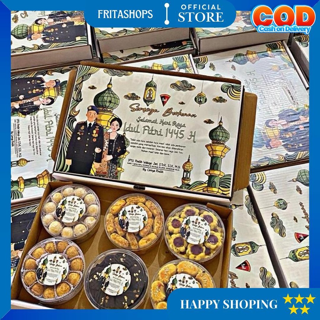 

Custom Hampers Lebaran Isi Kue Kering Bisa Pilih Varian Free Design D Termurah