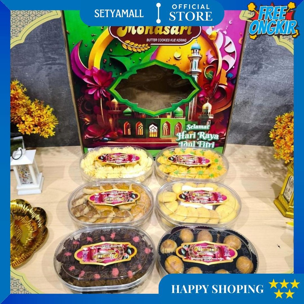 

Paket Kue Kering Lebaran | Parcel Kue Lebaran | Paket Kue Sirup | Paket Kue Kering Idul Fitri Hampers Kue Kering Platinum D Promo Puncak