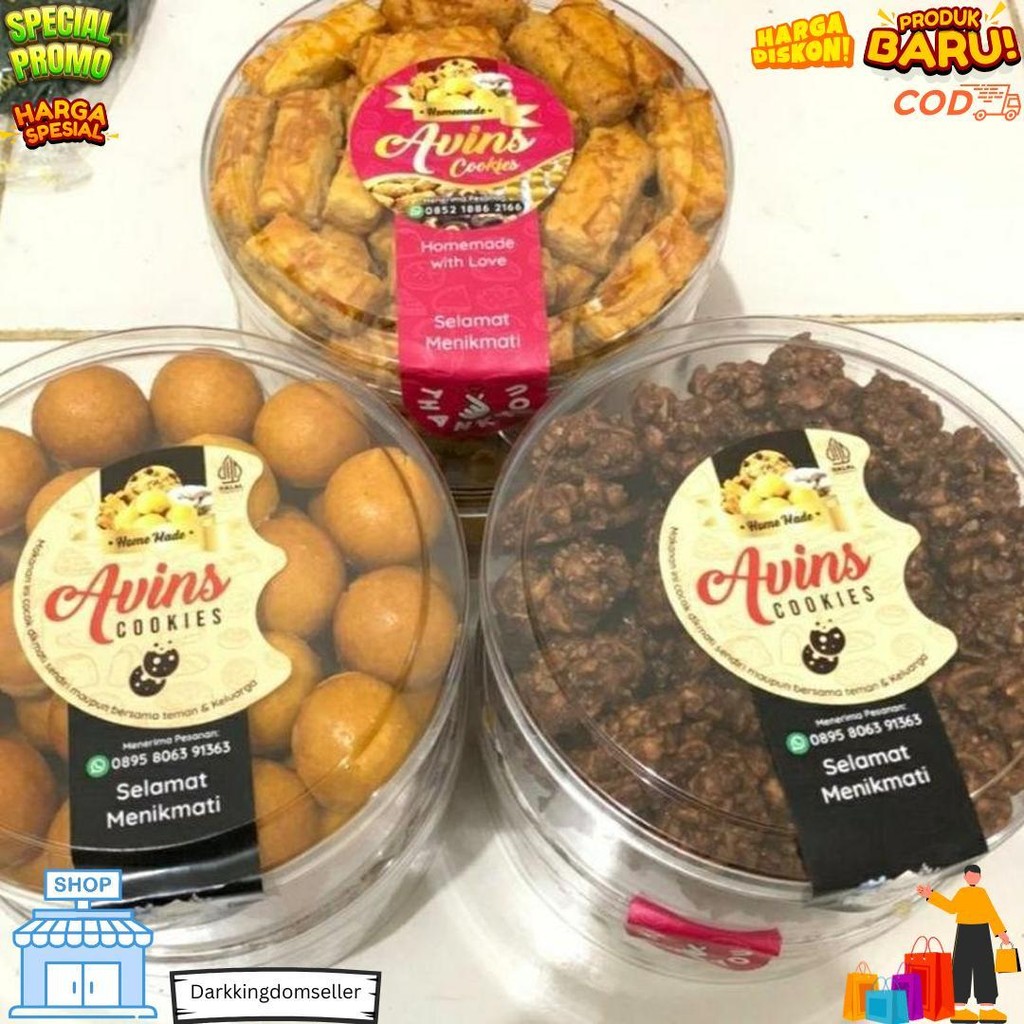 

Kue Kering Lebaran / Natal Tahun Baru Lembut / Lezat Isi 500 Gr / Kota Makassar D Sale