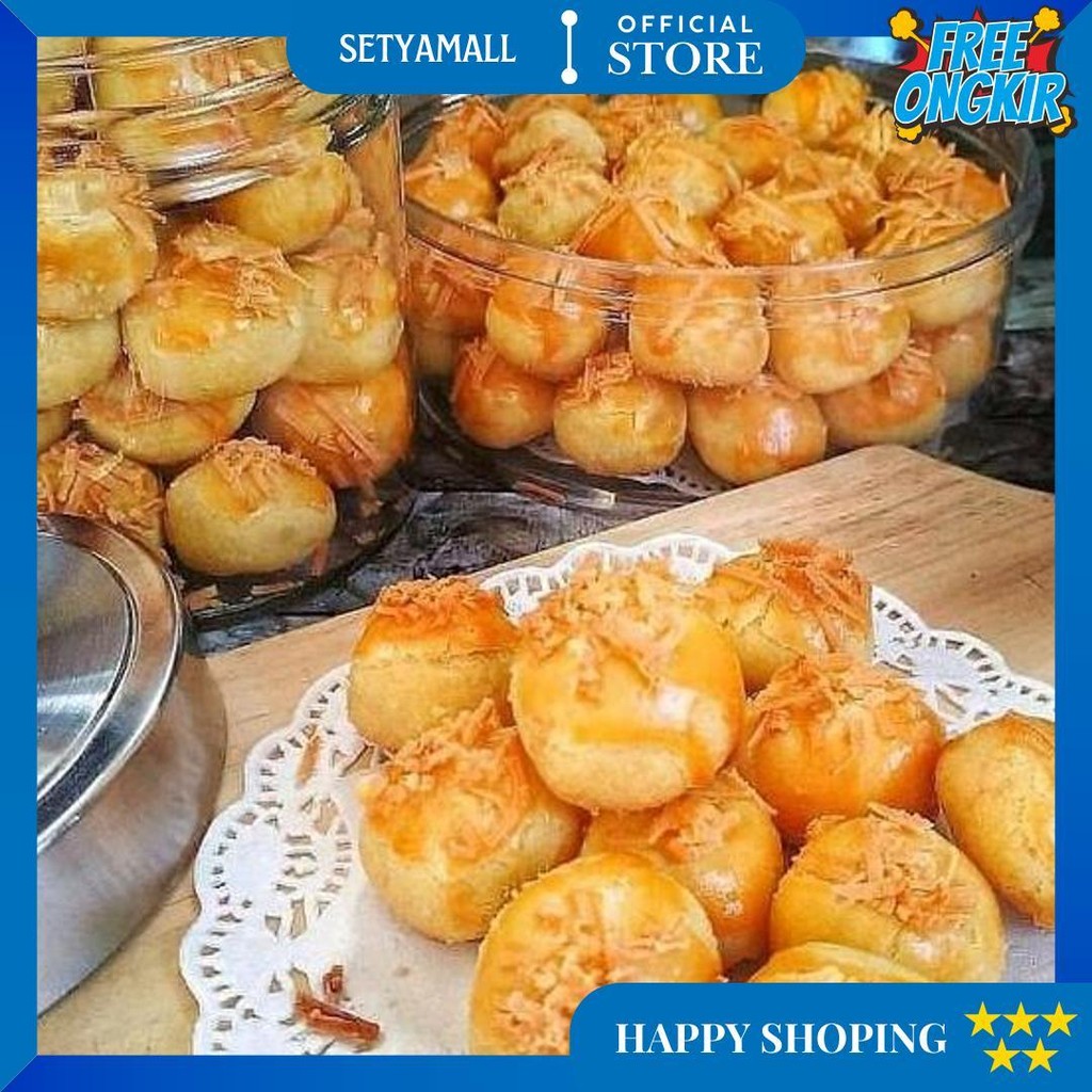 

Kue Kering Nastar Special Keju Bikin Nagih Kue Lebaran | Kue Kering Premium Nastar Keju Wisman Nanas Isi 250 Gram 1/4 Kg | Kue Nastar Isi Nanas Toping Keju Home Made | Kue Kering 250 Gram Nastar Spesial Keju 100% Nanas Asli | Nastar Lumer Dan Lembut 250Gr