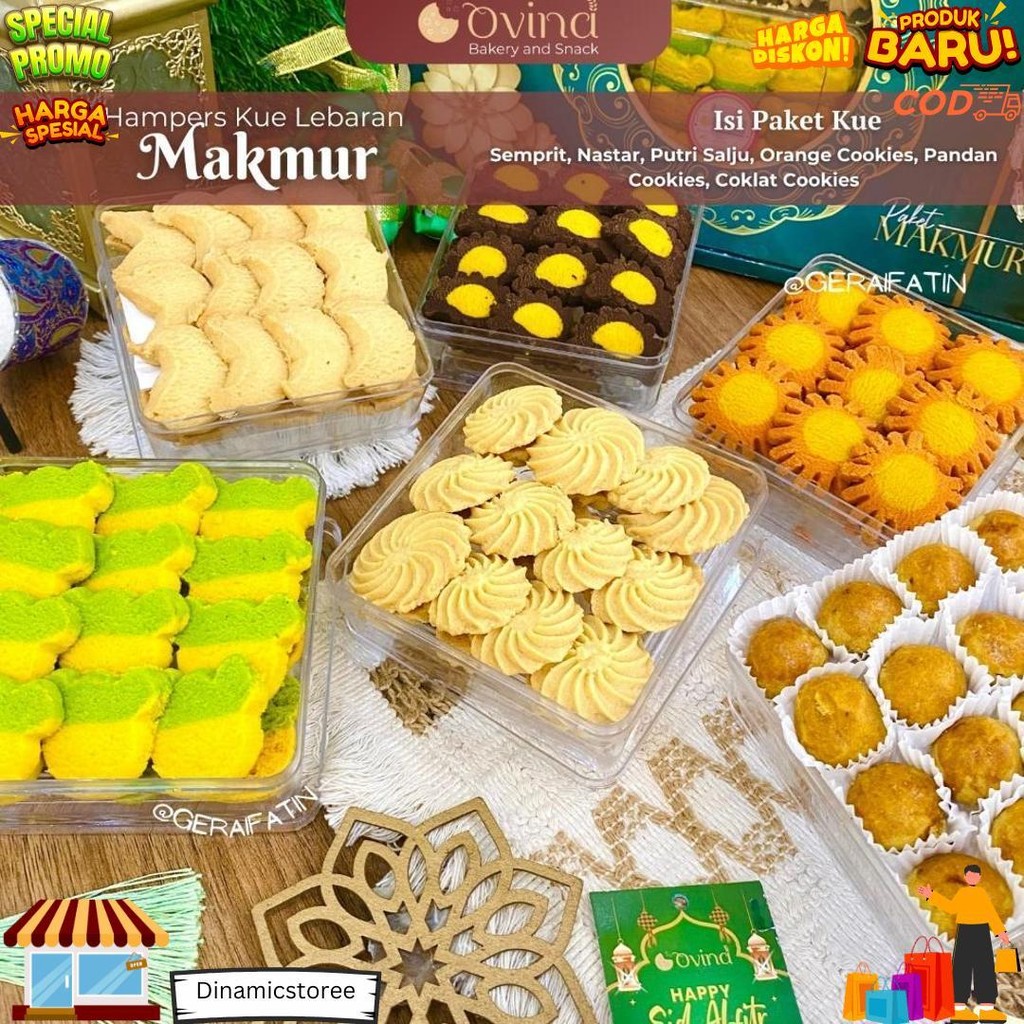 

Kue Kering Bellarosa Platinum Paket Kue Lebaran ( Berat 1Kilo ) D Termurah