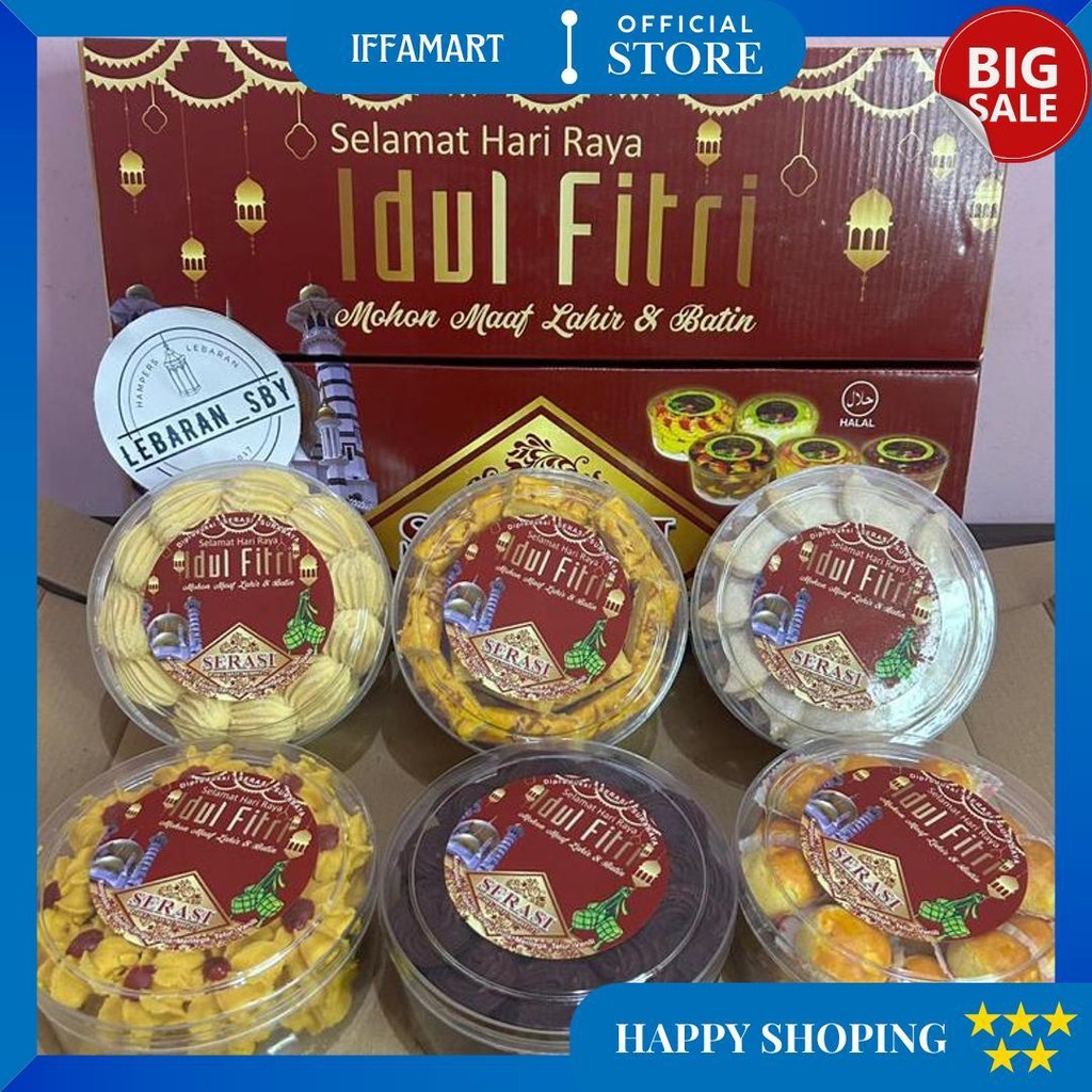 

Paket Kue Kering Lebaran Premium Serasi D Terlaris