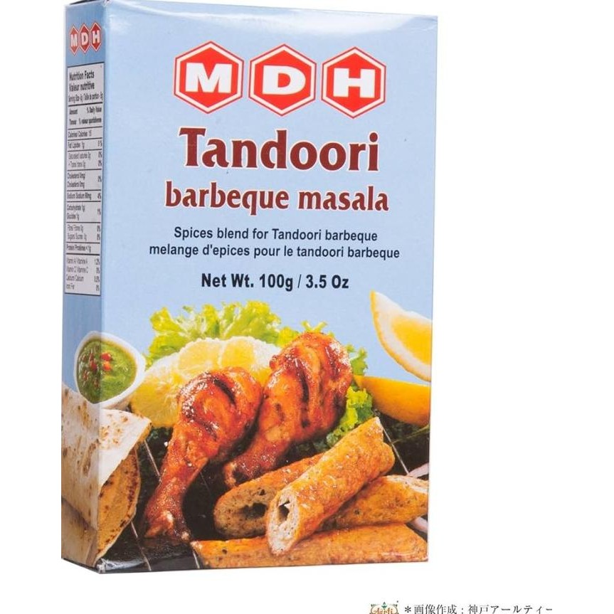 

*****] TANDOORI BARBEQUE MASALA MDH 100G / Campuran Bumbu Barbeque