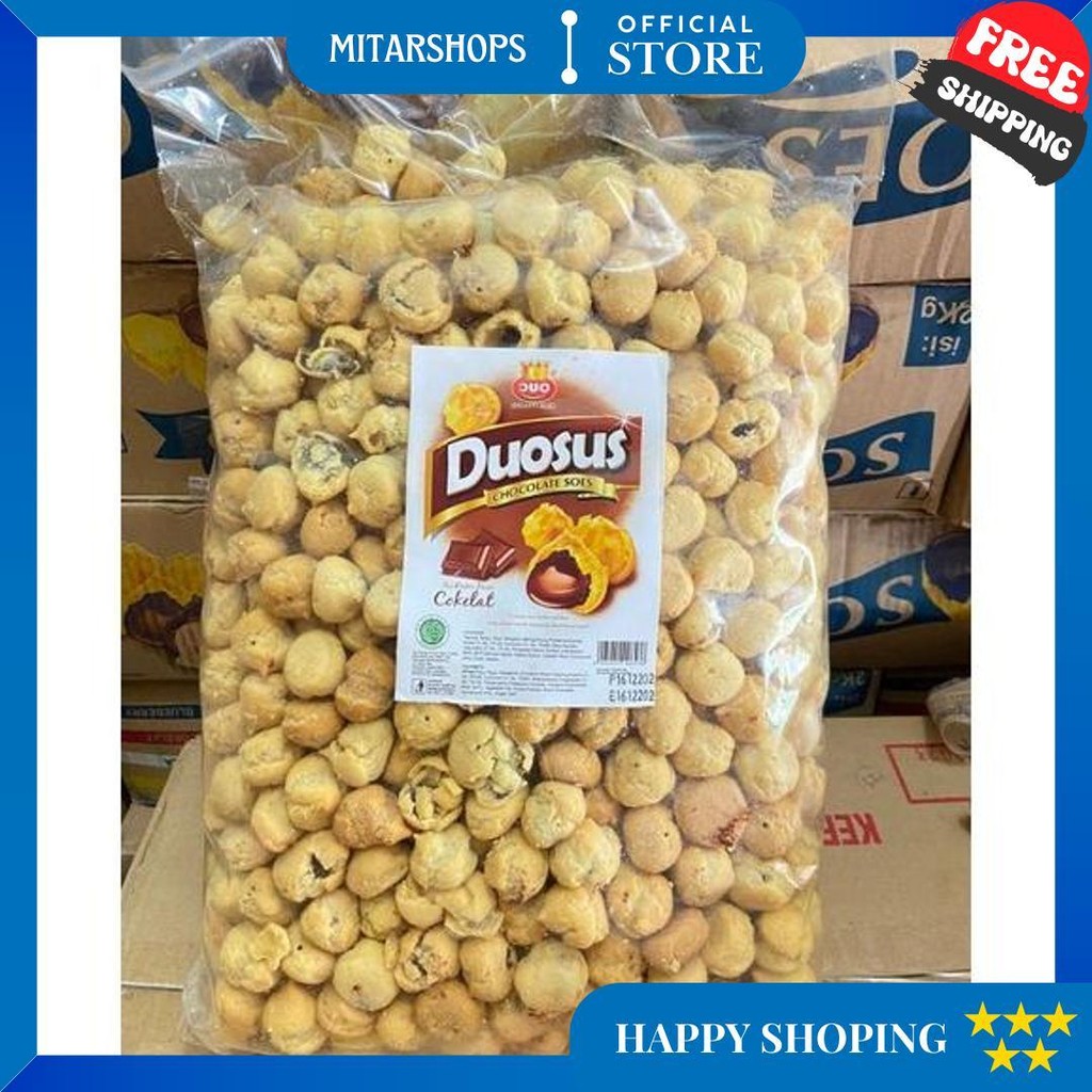 

Kue Duo Soes Isi 1 Kg| Banna Foody | Snack Viral D Best Seller