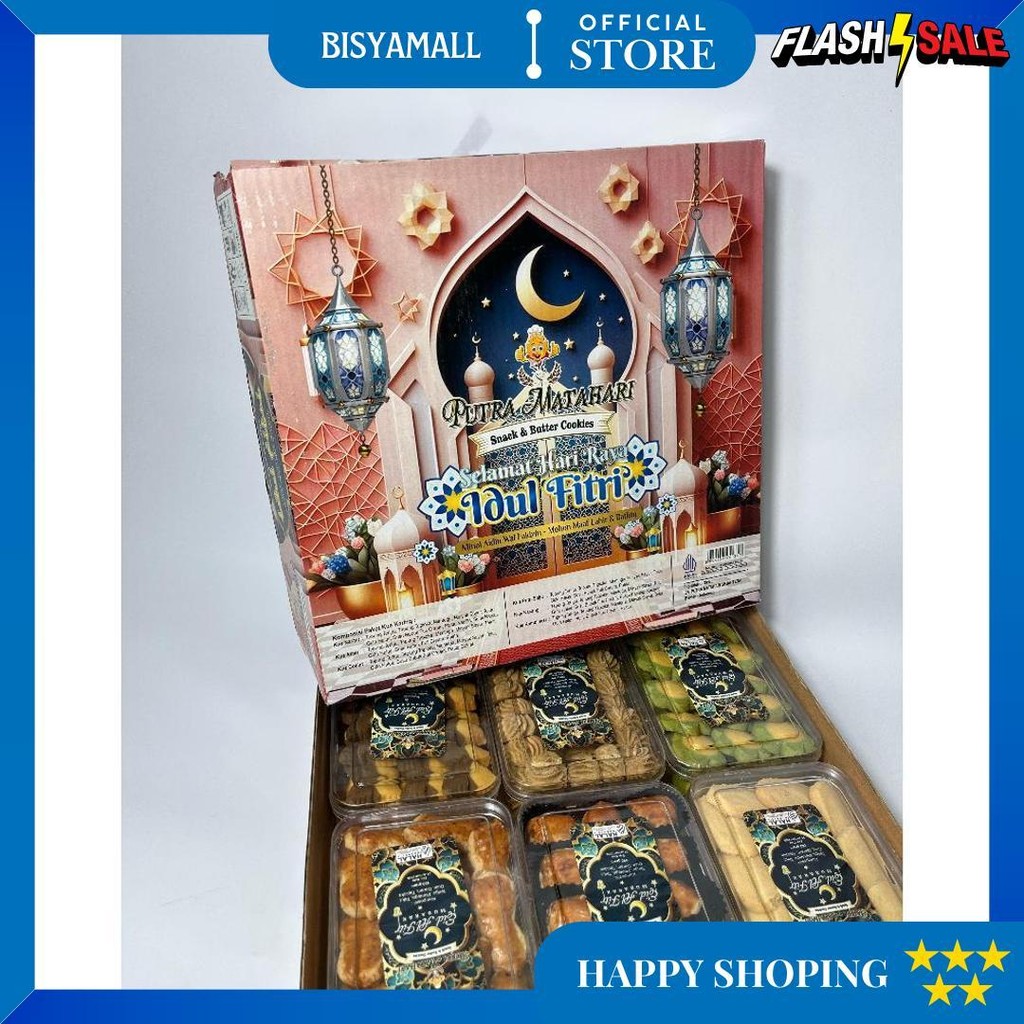 

Paket Kue Isi 6 Toples Pelangi | Hampers Lebaran | Paket Kacang Murah Kue Murah D Terlaris