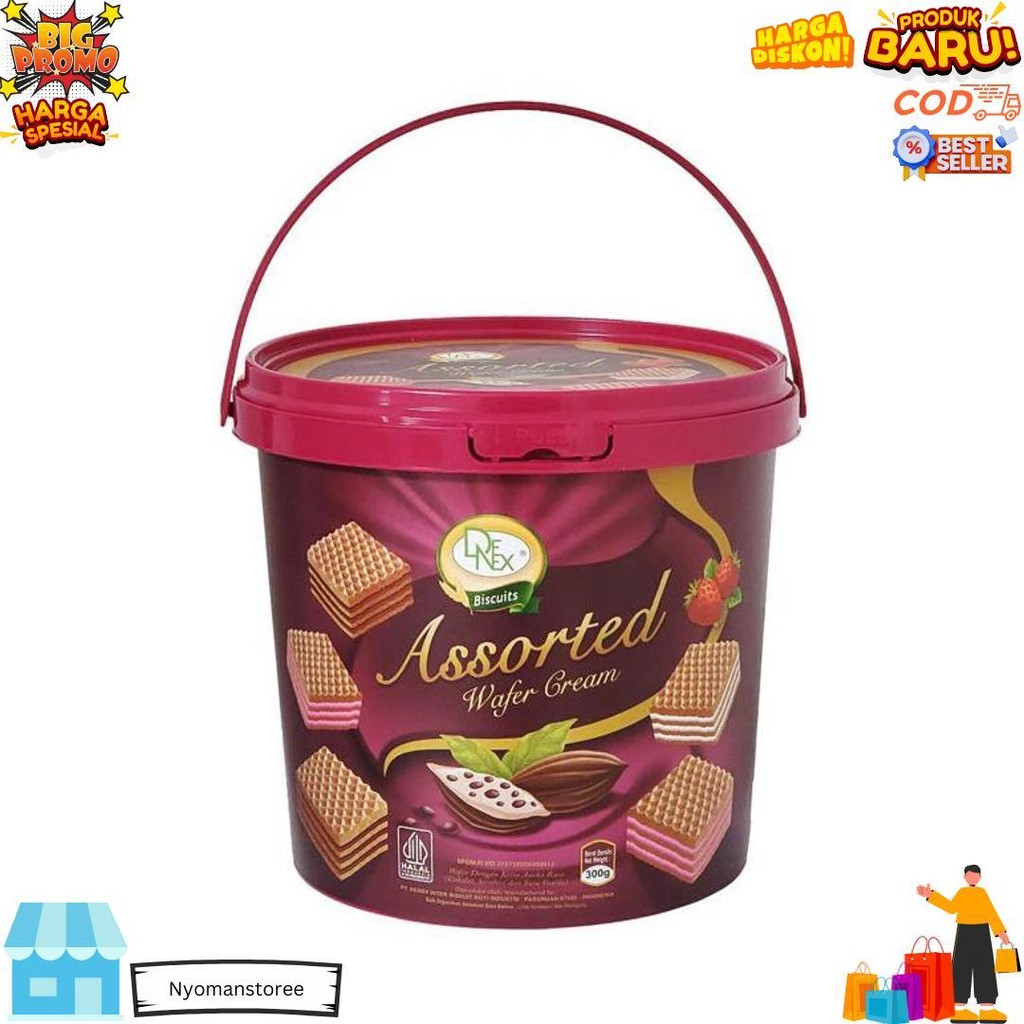 

Nabati Waffle Tango Aneka Biskuit Wafer Jar Kaleng D Cod