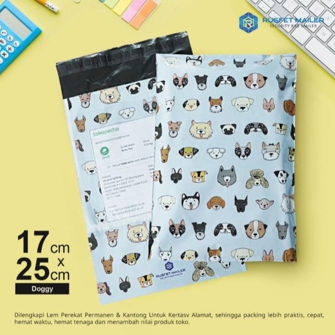 

Sale Amplop Plastik Polymailer Dog Paradise 17Cmx25Cm (Ada Kantong Alamat)