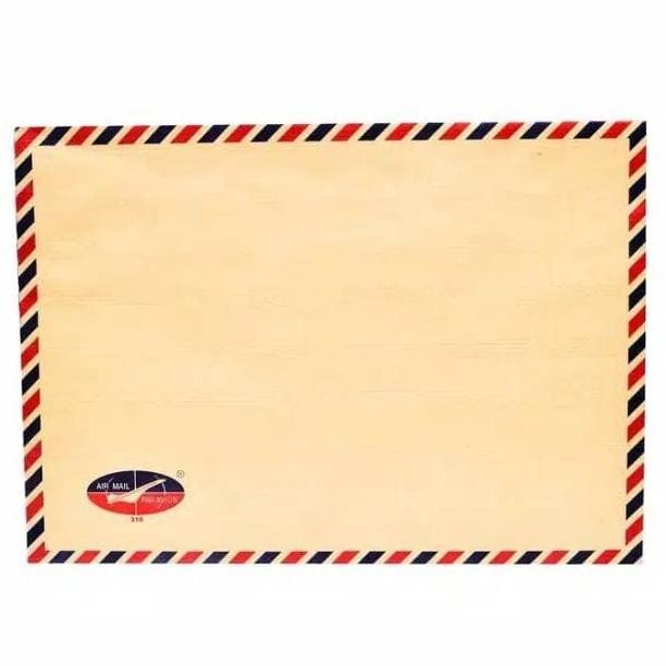 

Sale Amplop Tali 310 Air Mail Folio ( Isi 50 Pc )