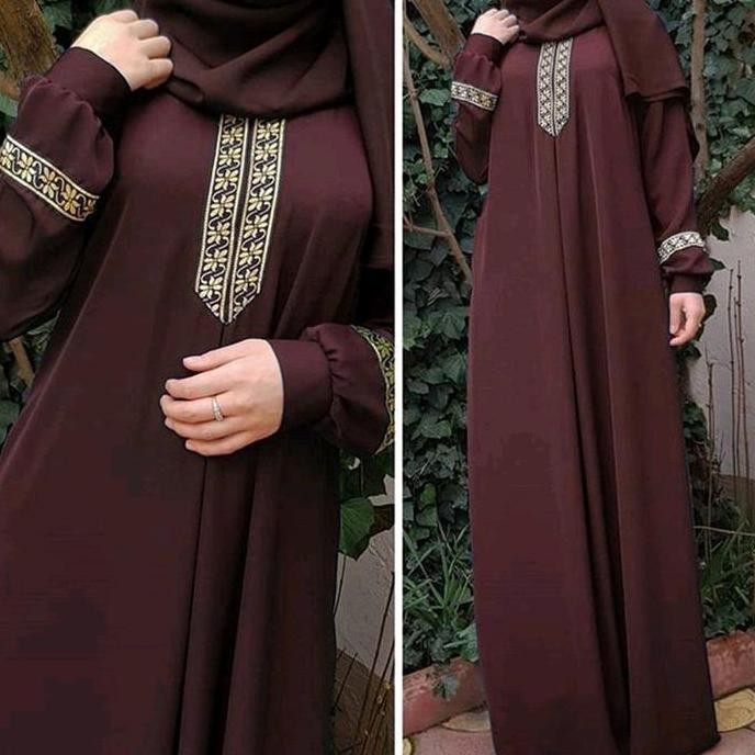 BEST SELLER MAXY DRESS ABAYA TURKY 2025 RENDA WANITA HITAM MEWAH GAMIS TURKI KAFTAN ARAB KEKINIAN