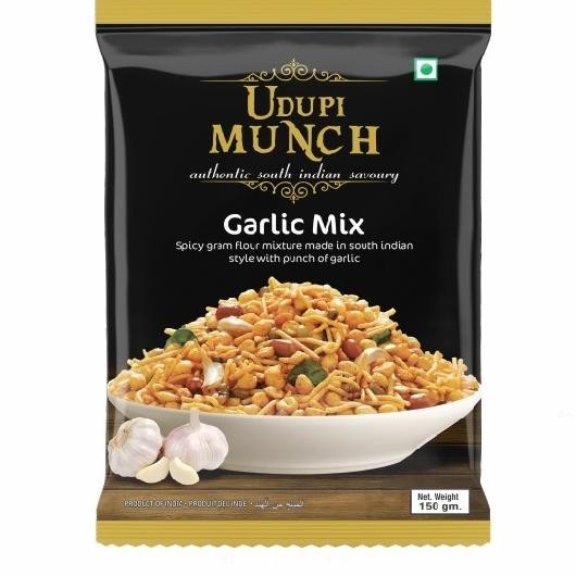 

^%^%^%^%] Garlic Mix UDAPI MUNCH 150g / camilan pedas / Snack India