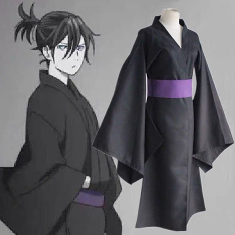 Noragami. cos Bela Diri Seni Bertarung Malam cosplay Pakaian