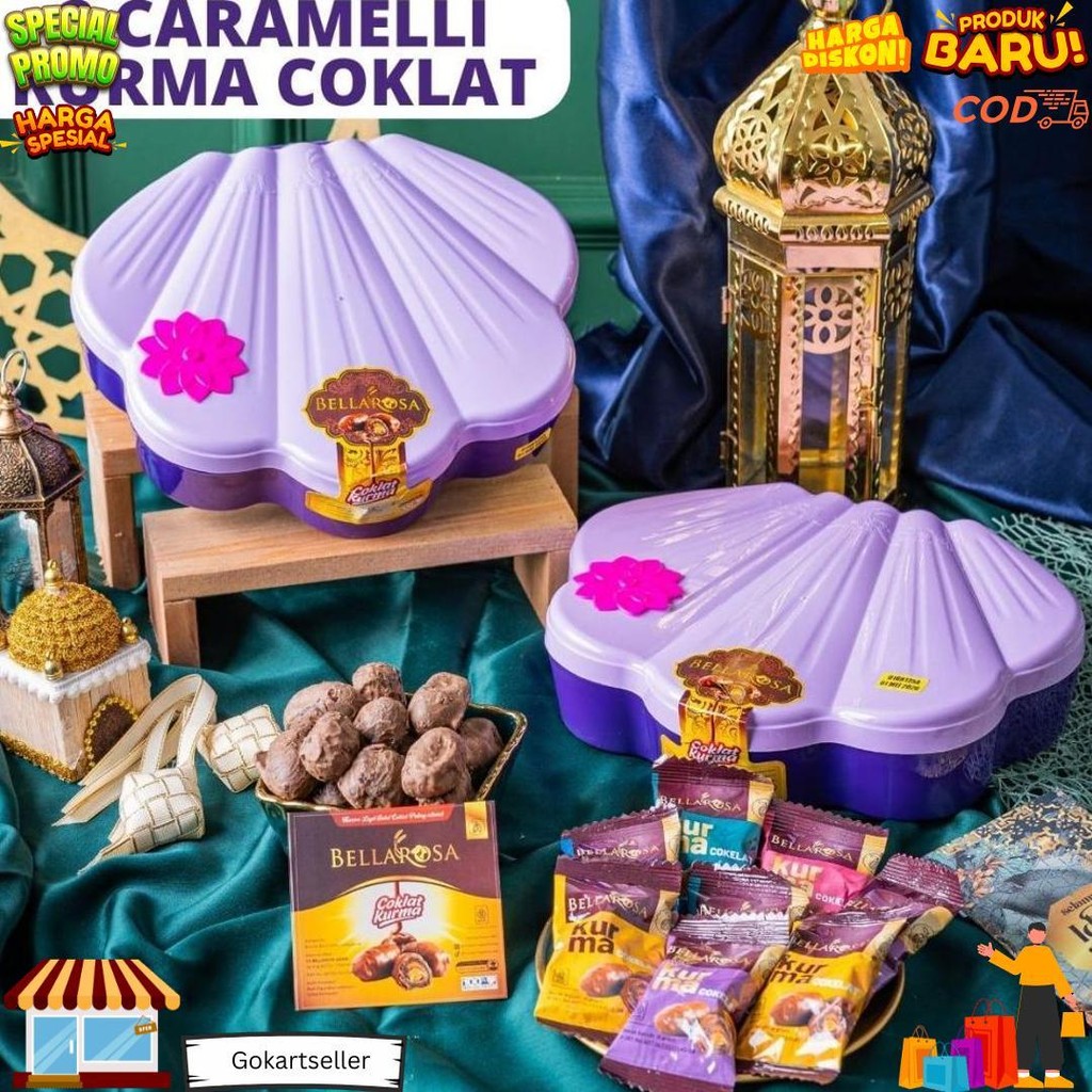 

[Fyc](Cod) Bellarosa Hampers Coklat Cokelat Lebaran Trend 2025 Idul Fitri D Cod