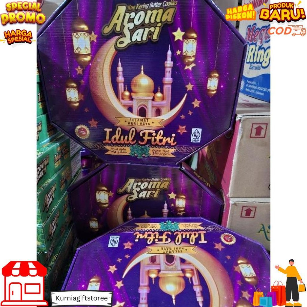 

Paket Kue Lebaran Aroma Sari/Kue Lebaran 6 Toples D Gratis Ongkir