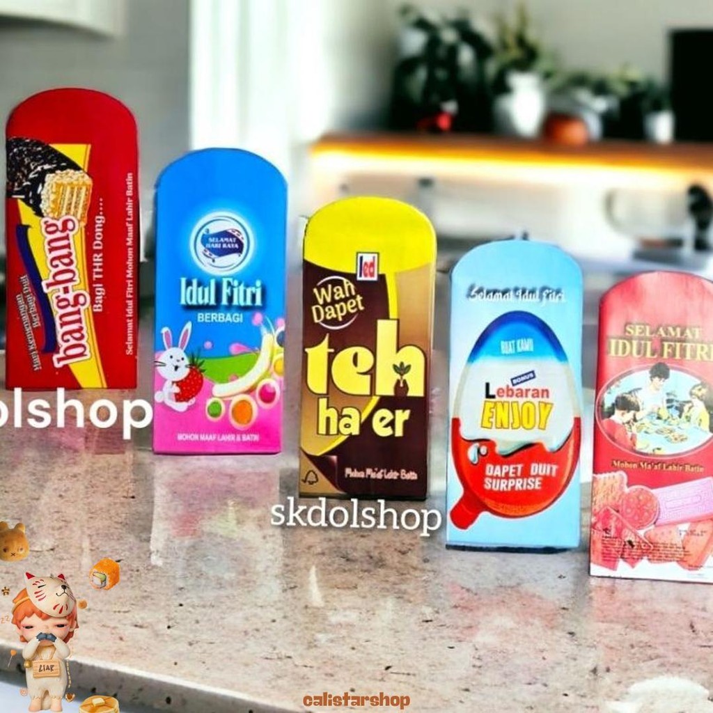 

Amplop Lebaran Angpau Lebaran Uk Besar Karakter Snack Hk Isi 50 Lbr Mixx Murah