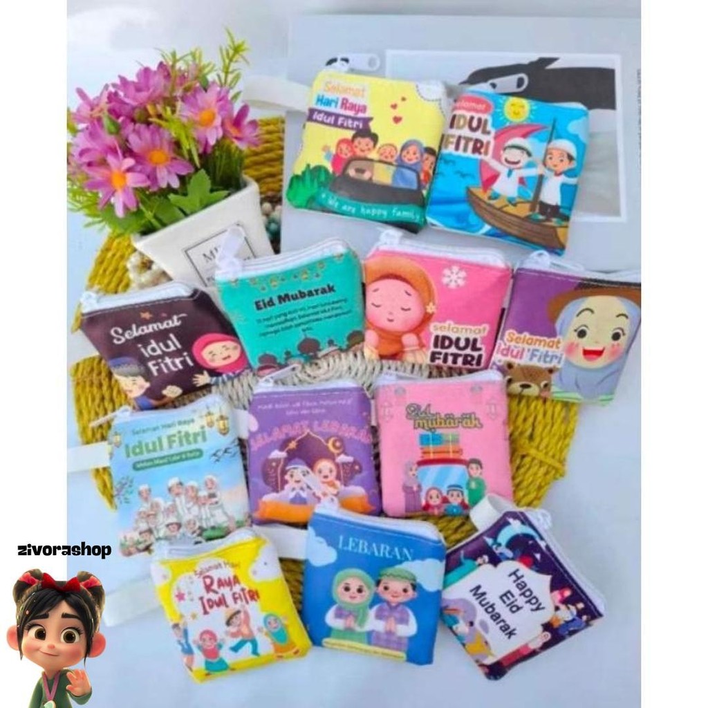 

(Isi 36Pcs) Dompet Angpao /Amplop Resleting Lebaran Idul Fitri Printing Murah