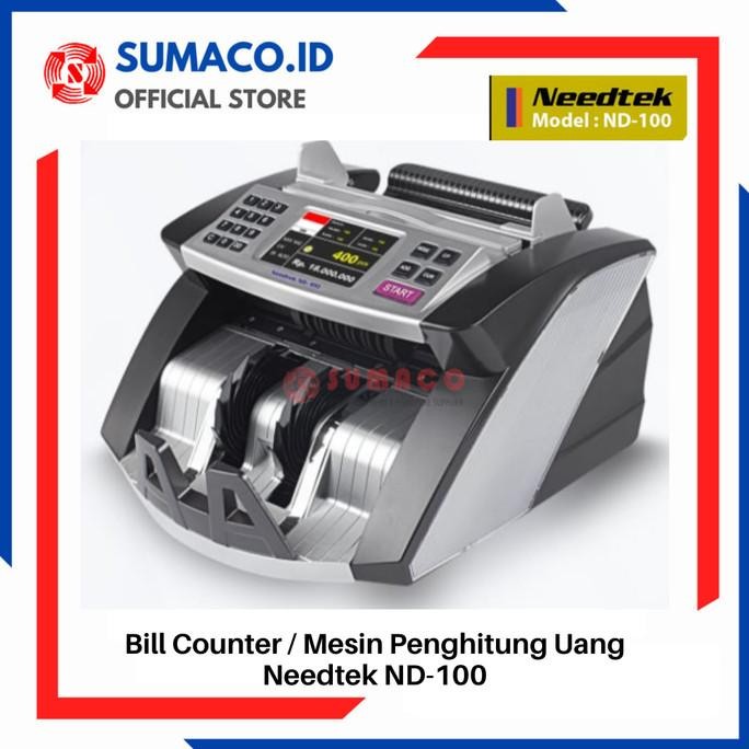 

Bill Counter / Mesin Hitung Uang || NeedTek ND-100 (Denominasi)