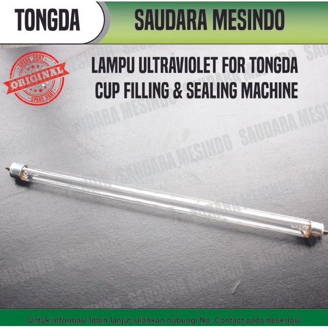 

Lampu Ultraviolet For Tongda Cup FIlling & Sealing Machine