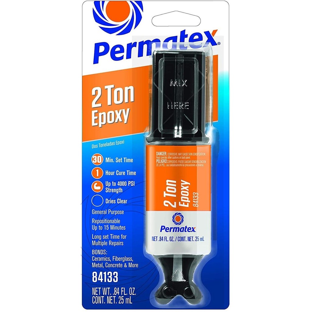 Permatex 2 Ton Epoxy high load 84133,lem epoksi