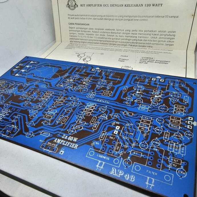 *$*$*$*$] PCB AP48 Amplifier OCL 2x60w