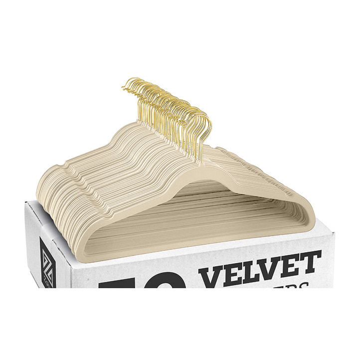 Velvet Hanger Hanger Beludru Premium Luxury Hanger Gantungan Baju